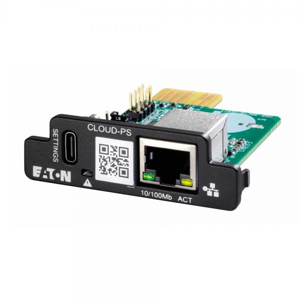 Eaton CLOUD-PS accessorio per gruppi di continuità [UPS] (Eaton - Scheda controllo remoto - 10/100 Ethernet)Eaton3553340661051CLOUD-PS