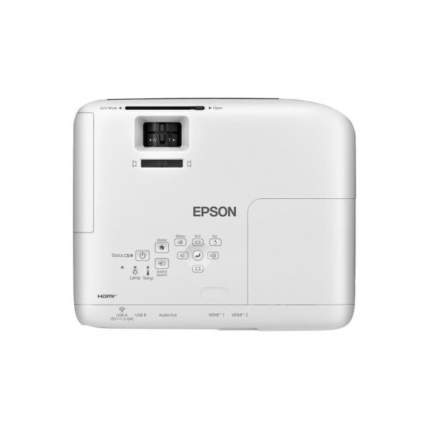 Epson EB-FH08 3600 ANSI lumen 3LCD 1080p [1920x1080] Bianco (Epson V11HB54040 EB-FH08 Projector 3LCD 1080p HD 3600Lumen USB HDMI - White)Epson8715946738567V11HB54040