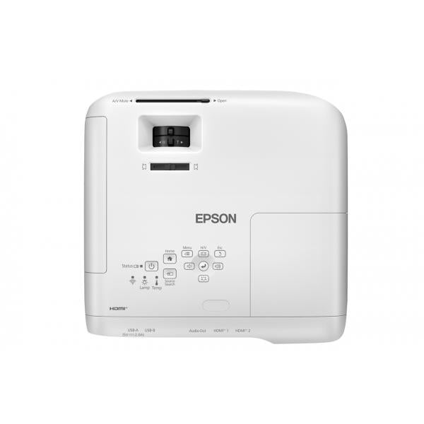 Epson EB-FH18 4000 ANSI lumen 3LCD 1080p [1920x1080] Bianco (Epson EB-FH18 - Proiettore 3LCD - 4100 lumen [bianco] - 4100 lumen [colore] - Full HD [1920 x 1080] - 16:9 - 1080p - 802.11a/b/g/n/wireless ca / Miracast - bianco)Epson8715946738598V11HB59240
