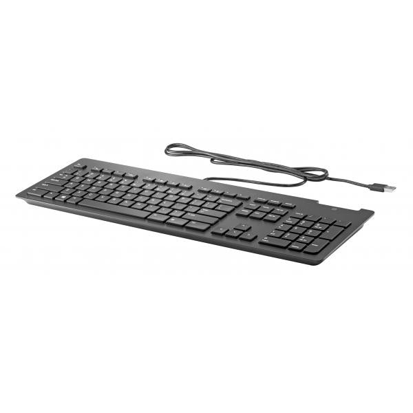 HP Tastiera USB Bus Slim v2 Smart Card (Store 3Pl Keyboard - Warranty: 12M)HpA71J9AA#ABB