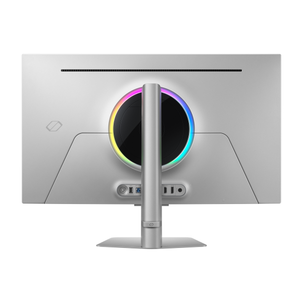 Samsung S32FG810SU Monitor PC 81,3 cm [32] 3840 x 2160 Pixel 4K Ultra HD OLED Argento (Samsung Odyssey OLED G8 S32FG810SU - G81SF Series - OLED monitor - gaming - 32 - 3840 x 2160 4K UHD [2160p] @ 240 Hz - 260 cd/m - 1000000:1 - DisplayHDR 400 True B...