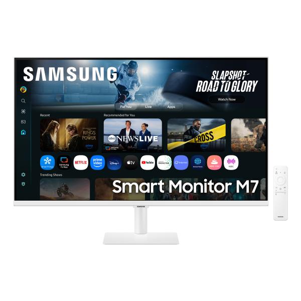 Samsung M7 M70F Monitor PC 81,3 cm [32] 3840 x 2160 Pixel 4K Ultra HD LED Bianco (Samsung Smart Monitor M7 LS32FM703UUXE)SamsungLS32FM703UUXEN