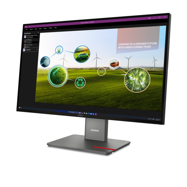 Lenovo ThinkVision P27Q-40 Monitor (ThinkVision P27q-40 27 QHD USB-Hub Monitor. WARRANTY: 3YR CCR)Lenovo64A7GAT6EU