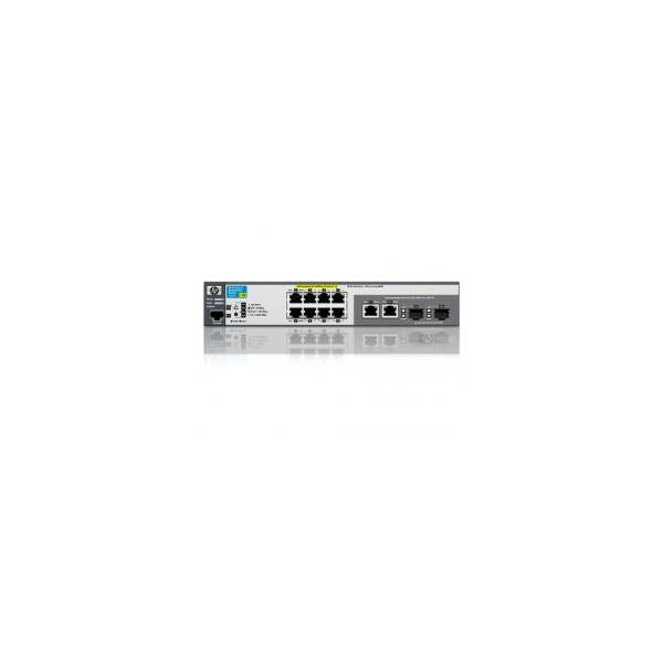 Hewlett Packard Enterprise ProCurve 2520-8-PoE Gestito L2 Fast Ethernet [10/100] Nero 1U Supporto Power over Ethernet [PoE] (J9137-69001 HP PROCURVE 2520-8-POE SWITCH)Hpe4053162572638J9137-69001