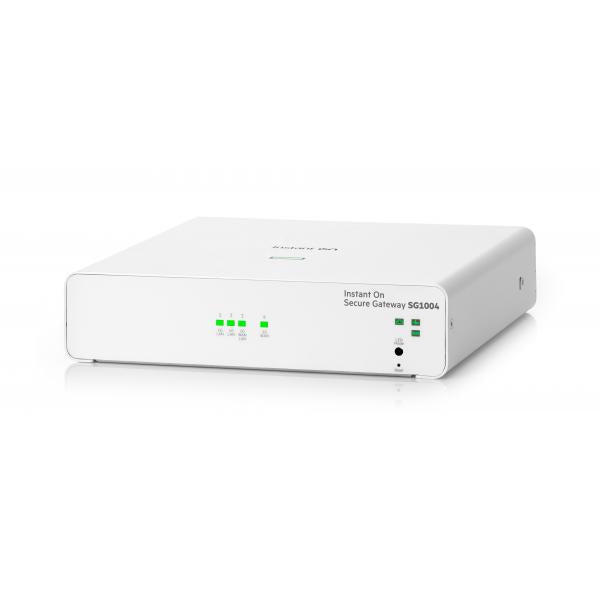 HPE Networking Instant On Secure Gateway 4-port Gigabit SG1004 (HPE Networking Instant On SG1004 - Gateway - secure - 4 ports - 1GbE)Hpe0190017746432S0G33A