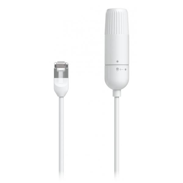 Ubiquiti UACC-Cable-Extender-C6A cavo di rete Bianco 0,185 m Cat6a F/UTP [FTP] (Shielded, ultra-thin - extension cable with - waterproof cap, designed for tight spaces and last inch reach installations. - Warranty: 24M)UbiquitiUACC-CABLE-EXTENDER-C6A