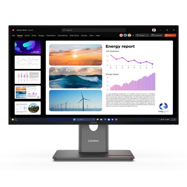 Lenovo ThinkVision P24Q-40 Monitor (ThinkVision P24Q-40 QHD/IPS/DP Monitor. WARRANTY: 3YR CCR)Lenovo64B2GAT1EU