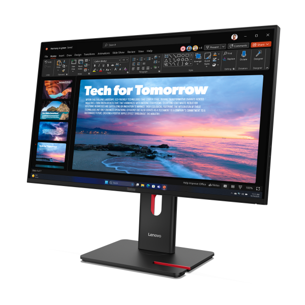 Lenovo ThinkVision T27QD-40 Monitor (T27qd-40 QHD/IPS 27'' USB-C-Dock Monitor. WARRANTY: 3YR CCR)Lenovo64AAGAT2EU