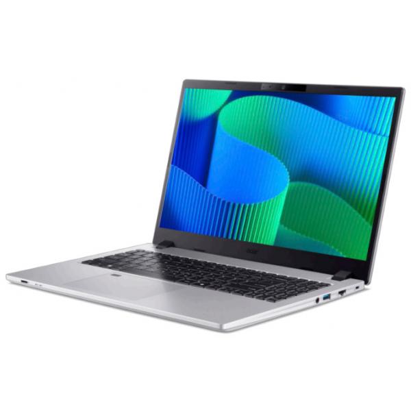 Acer TravelMate P2 TMP215-55-G2-TCO-52HG Intel Core Ultra 5 225U Computer portatile 39,6 cm [15.6] Full HD 16 GB DDR5-SDRAM 512 GB SSD Wi-Fi 6E [802.11ax] Windows 11 Pro Tedesco Argento (ACER TM P215-55 156 - FHD ULTRA 5 225U 16/512GB W11P S) - Versi...
