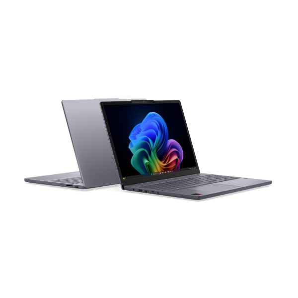 Lenovo IdeaPad Slim 3 15Q8X10 Copilot+ PC Snapdragon X1-26-100 Computer portatile 38,9 cm [15.3] WUXGA 24 GB LPDDR5x-SDRAM 512 GB SSD Wi-Fi 7 [802.11be] Windows 11 Home Grigio Inglese (Lenovo) - Versione UKLenovo019815841082383N3002BUK