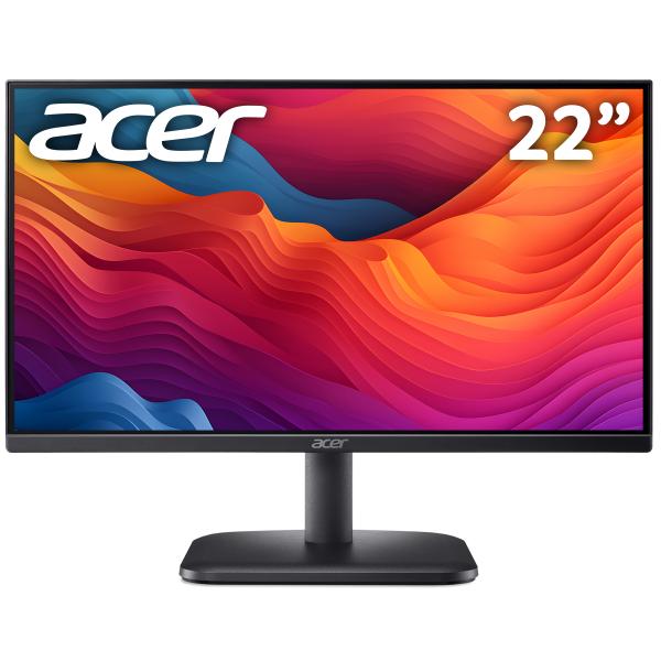 Acer EK1 UM.WE1EE.H02 Monitor PC 54,6 cm [21.5] 1920 x 1080 Pixel Full HD Nero (Acer EK221Q Hbi - EK Series - LED monitor - 22 [21.5 viewable] - 1920 x 1080 Full HD [1080p] @ 100 Hz - VA - 250 cd/m - 3000:1 - 1 ms - HDMI, VGA - speakers - black)Acer4...