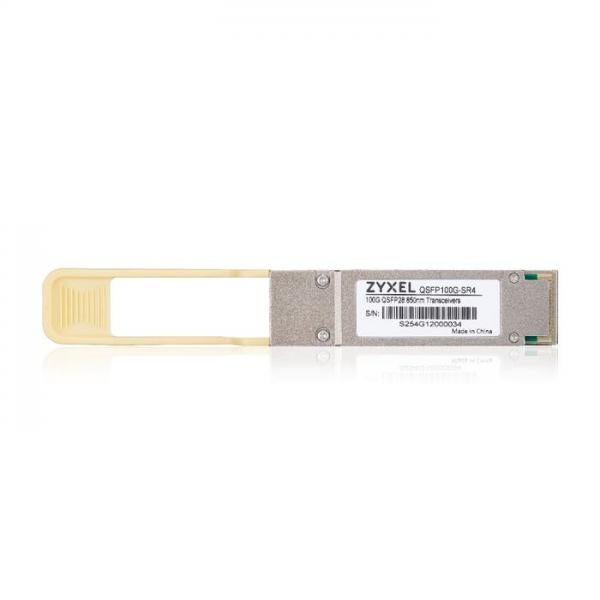 Zyxel QSFP100G-SR4-ZZ0101F modulo del ricetrasmettitore di rete Fibra ottica 100000 Mbit/s QSFP28 850 nm (Zyxel 100G QSFP28, MPO12,OM4:100m,MM, 850nm Transceiver)Zyxel4718937649518QSFP100G-SR4-ZZ0101F