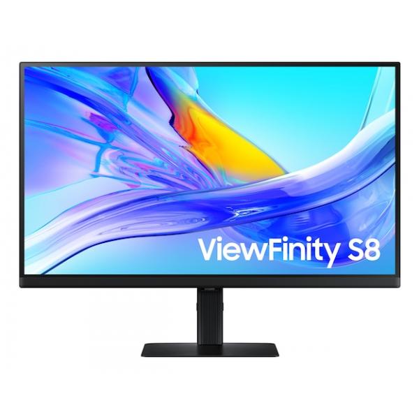 Samsung LS27D804UEUXXE Monitor PC 68,6 cm [27] 3840 x 2160 Pixel 4K Ultra HD Nero (Samsung ViewFinity S8 S27D804UEU skrm)Samsung8806097483861LS27D804UEUXXE