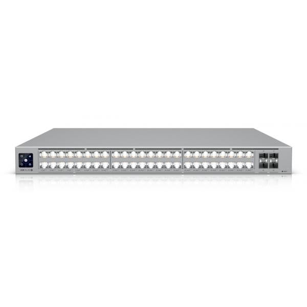 Ubiquiti UniFi Pro XG 48 PoE Gestito L3 10G Ethernet [100/1000/10000] Supporto Power over Ethernet [PoE] 1U Grigio (Professional-grade, 48-port - Layer 3 Etherlighting PoE - switch with [32] 10 GbE, [16] 2.5 GbE PoE, and [4] 25G SFP28 ports. - Warran...