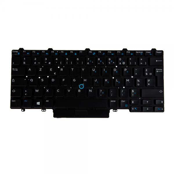 Dell French Keyboard 80 Keys Backlit for Latitude 7450 [2024]Dell5059902133212KB-J17N3