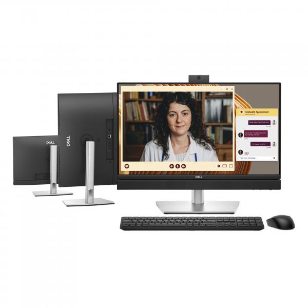 DELL Pro QC24251 Intel Core i5 i5-14500T 61 cm [24] 1920 x 1080 Pixel PC All-in-one 16 GB DDR5-SDRAM 512 GB SSD Windows 11 Pro Wi-Fi 6E [802.11ax] Nero (Dell Pro 24 All-in-One QC24251 - AI PC - All-in-one Core i5 i5-14500T / fino a 4.8 GHz - RAM 16 G...