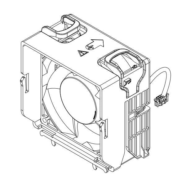 DELL 121-BBBX sistema di raffreddamento per computer Case per computer Ventilatore (Dell - Modulo ventola - kit cliente - per PowerEdge T160)Dell5397321020837121-BBBX