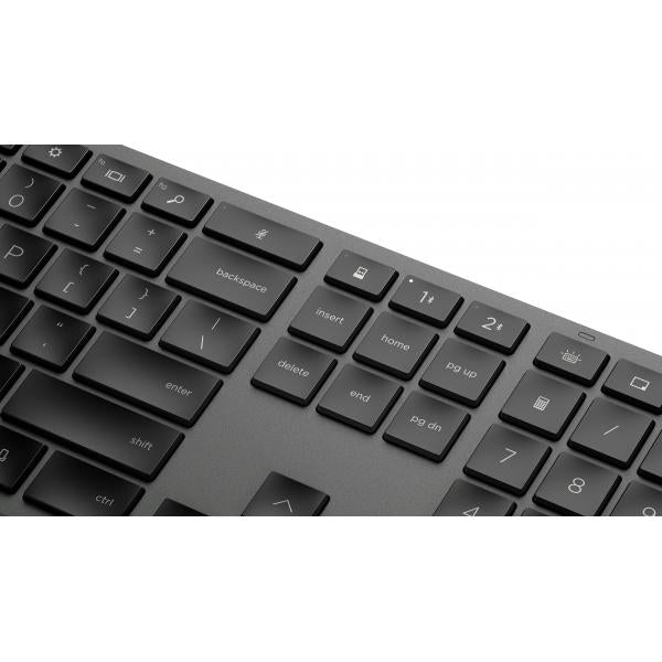 HP Tastiera wireless 975 Dual-Mode (HP Dual Mode 975 - tastatur - Pan Nord)Hp3Z726AA#UUW