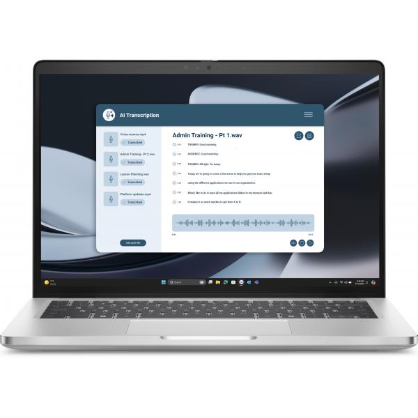 DELL Pro 14 Plus PB14255 Copilot+ PC AMD Ryzen AI 5 340 Computer portatile 35,6 cm [14] Full HD+ 16 GB LPDDR5x-SDRAM 512 GB SSD Wi-Fi 7 [802.11be] Windows 11 Pro Nordic Alluminio (Dell Pro 14 Plus PB14255 Brbar PC - A)Dell5397184950821N7WJG