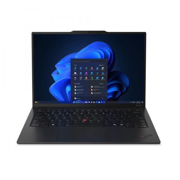 Lenovo ThinkPad X1 Carbon Gen 13 Aura Edition Intel Core Ultra 5 225U Computer portatile 35,6 cm [14] WUXGA 16 GB LPDDR5x-SDRAM 512 GB SSD Wi-Fi 6E [802.11ax] Windows 11 Pro Nero Tedesco (LENOVO THINKPAD X1 CARBON GEN13 i5-225U,16GB 512GB WIN11PRO 14...