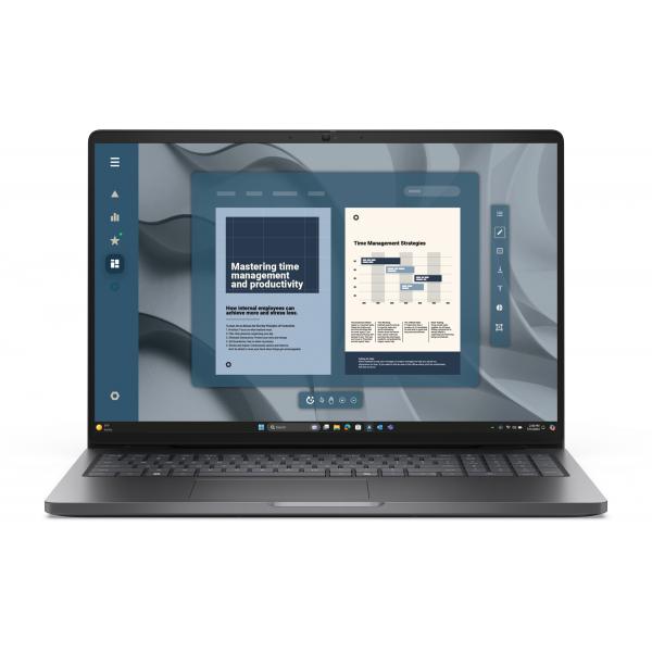 DELL Pro 16 PC16255 AMD Ryzen 5 220 Computer portatile 40,6 cm [16] Full HD+ 16 GB DDR5-SDRAM 512 GB SSD Wi-Fi 6E [802.11ax] Windows 11 Pro Tedesco Nero (DELL PRO 16 PC16255 AMD RYZEN 5 220 3.2G,Hz 16GB 512GB RADEON 740M 40.64cm [16'']) - Versione Te...