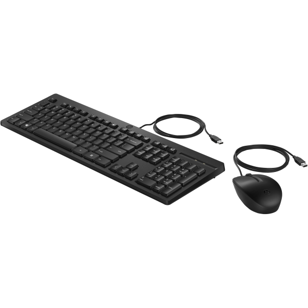 HP Mouse e tastiera 225 Wired (HP 225 WIRED MOUSE AND KB G2)HpAX2Y7AA#UUW