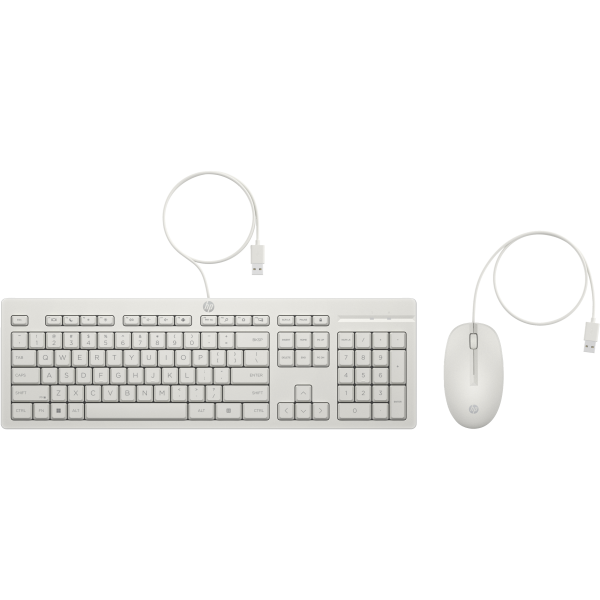 HP Mouse e tastiera 225 Wired (HP 225 WIRED MOUSE AND KB G2)HpAX2Y7AA#UUW