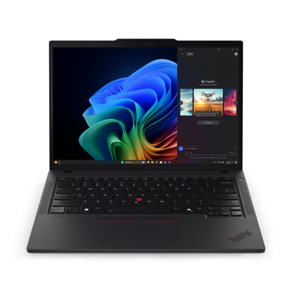 Lenovo ThinkPad T14 Gen 6 [AMD] Copilot+ PC AMD Ryzen AI 5 340 Computer portatile 35,6 cm [14] WUXGA 16 GB DDR5-SDRAM 512 GB SSD Wi-Fi 7 [802.11be] Windows 11 Pro Nero Tedesco (TP T14 G6 AI R5P 340 16GB - 512GB SSD 14.0 WUXGA W11P) - Versione Tedesca...