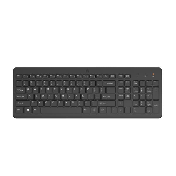 HP Tastiera wireless 220 (Wireless keyboard with 2.4 - GHz connection - Warranty: 3M)Hp805T2AA#AC0