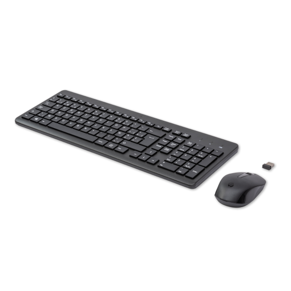 HP Combo mouse e tastiera wireless 330 (330 Wls Mse and KB Combo BE - Warranty: 3M)Hp2V9E6AA#AC0