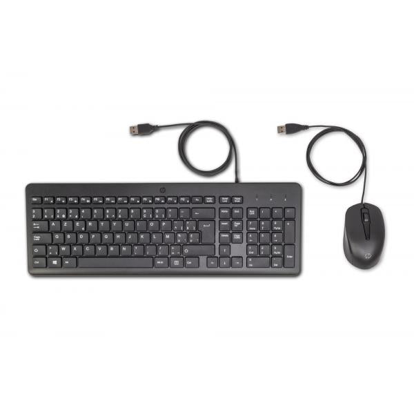 HP Tastiera e mouse 150 Wired (150 Wired Mouse and Keyboar - Warranty: 3M)Hp240J7AA#AC0