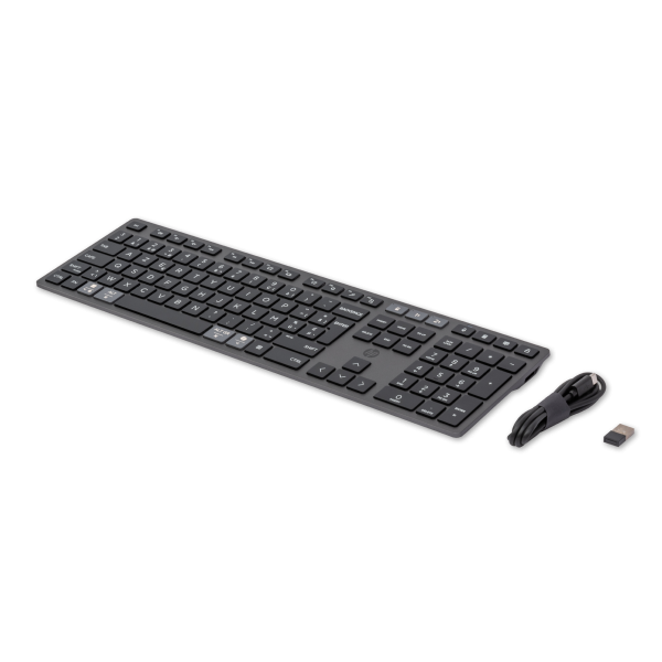HP Tastiera wireless ricaricabile multidispositivo 720 (KBD 720Multi-DeviceRchrgblWL - BEL - Warranty: 12M)Hp9T5B1AA#AC0