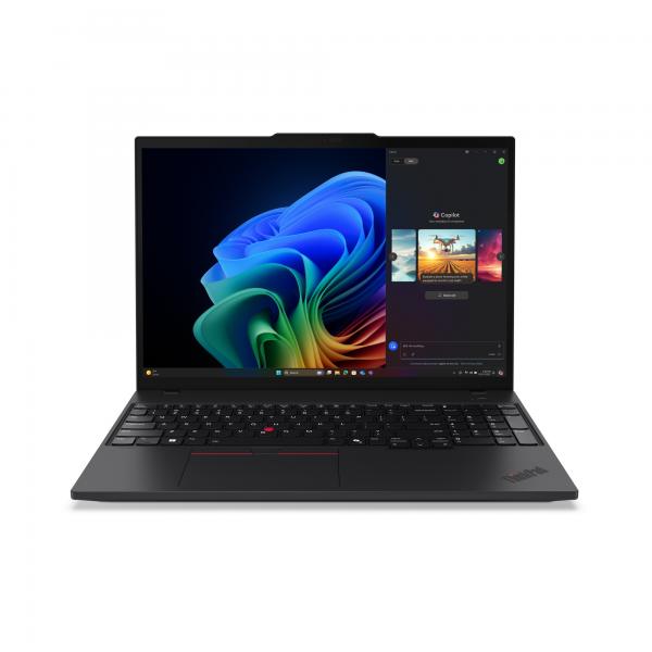 Lenovo ThinkPad T16 Gen 4 [AMD] Copilot+ PC AMD Ryzen AI 5 340 Computer portatile 40,6 cm [16] WUXGA 32 GB DDR5-SDRAM 512 GB SSD Wi-Fi 7 [802.11be] Windows 11 Pro Nero Nordic (TS/TP T16 G4 RyzAI 5 PRO 340 32/512 W1)Lenovo019927133654021QN004EMX