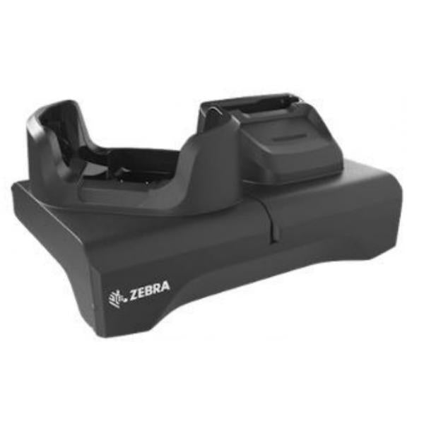 Zebra CRD-NGTC5B-2SE1B Caricabatterie per dispositivi mobili Computer portatile Nero Interno (SINGLE-SLOT AND SPARE BATTERY - CHARGING CRADLE KIT WITH USB)ZebraCRD-NGTC5B-2SE1B