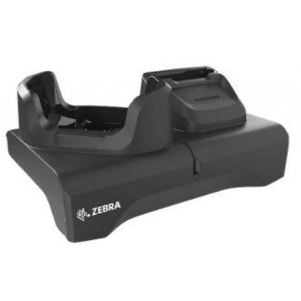 Zebra CRD-NGTC5N-2SC1B Caricabatterie per dispositivi mobili Computer portatile Nero Interno (KIT SINGLE-SLOT + SPARE BATTERY - CHARGING CRADLE KIT F/ TC53/TC58)Zebra5715328198463CRD-NGTC5N-2SC1B