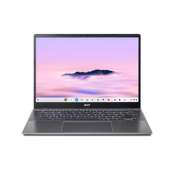 Acer Chromebook Plus 514 CBE594-2-TCO-30CD Intel Core 3 100U 35,6 cm [14] WUXGA 16 GB LPDDR5x-SDRAM 256 GB SSD Wi-Fi 7 [802.11be] ChromeOS Grigio (ACER CB PLUS 514 14IN WUXGA - CORE3 100U 16/256 GB CHROMEOS) - Versione TedescaAcer4711474481085NX.J63EG.003