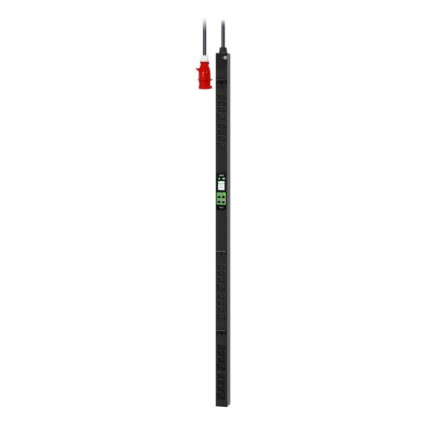 APC EPDU2232M unità di distribuzione dell'energia [PDU] 24 presa[e] AC 0U Nero (APC EasyPDU EPDU2232M - Power distribution unit [rack-mountable] - metered - AC 400 V - 22 kW - 22080 VA - 3-phase - Ethernet 10/100/1000, serial, USB - input: IEC 60309 ...