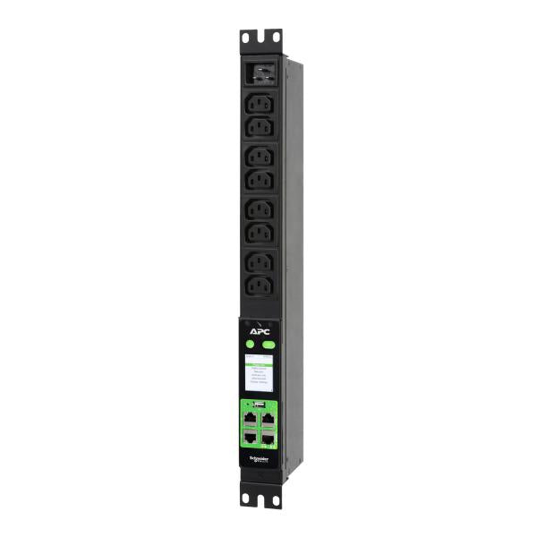 APC EPDU2016M unità di distribuzione dell'energia [PDU] 8 presa[e] AC 1U Nero (EASY PDU METERED 1U 16A 230V C13)Apc0731304761198EPDU2016M