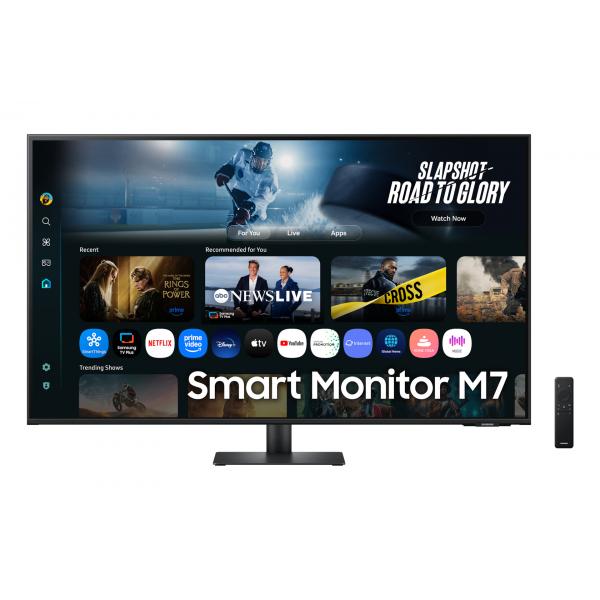 Samsung M7 M70F Monitor PC 109,2 cm [43] 3840 x 2160 Pixel 4K Ultra HD LCD Nero (SAMSUNG 43 SMART MONITOR M7 M70F)Samsung8806097475071LS43FM702UUXXU