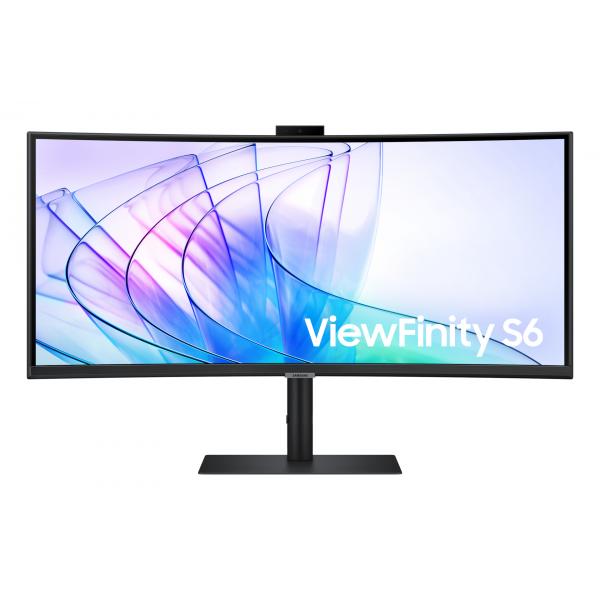 Samsung S65VC Monitor PC 86,4 cm [34] 3440 x 1440 Pixel UltraWide Quad HD Nero (Samsung ViewFinity S6 S34C650VEU skrm)SamsungLS34C650VEUXXE