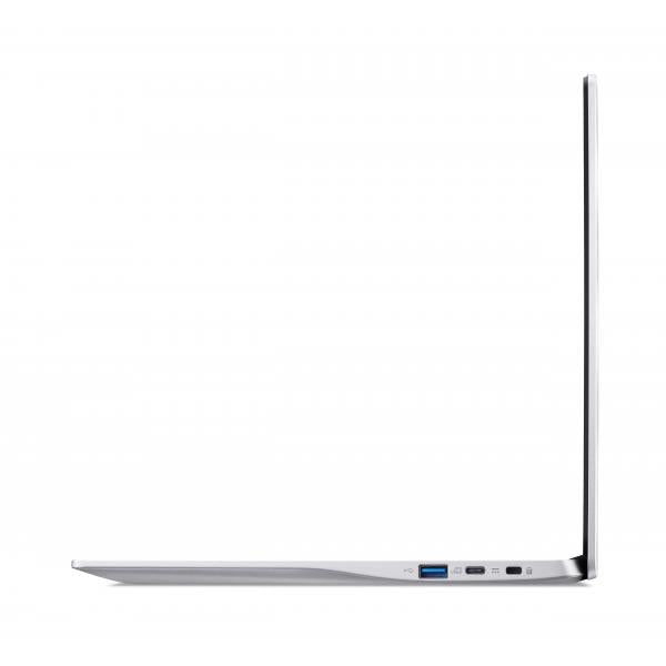 Acer Chromebook NX.KBAEK.001 laptop Intel Celeron N N4500 39,6 cm [15.6] Touch screen Full HD 8 GB LPDDR4x-SDRAM 128 GB eMMC Wi-Fi 6 [802.11ax] ChromeOS Argento QWERTY Inglese UK (Acer Chromebook 315 CB315-4HT - Intel Celeron N4500 8GB 128GB eMMC 15....