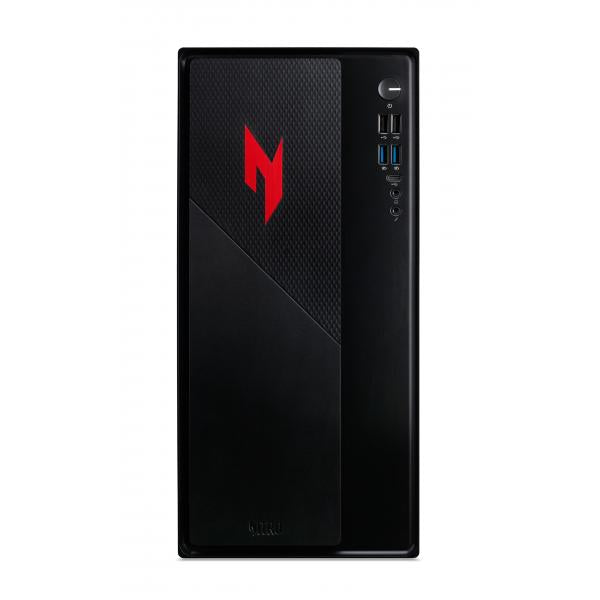 Acer NITRO 20 DG.BQBEK.005 PC/stazione di lavoro Intel Core i5 i5-13420H 16 GB 512 GB SSD NVIDIA GeForce RTX 3050 Windows 11 Home Desktop Nero, Rosso (Acer Nitro N20 Intel Core i5-13420H 16GB RAM 512GB SSD RTX 3050 Windows 11 Home Gaming Desktop PC -...