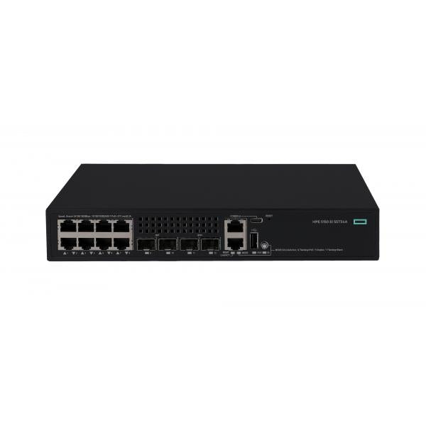 HPE Networking Comware Switch 8p 10M/100M/1G PoE+ 2p SFP 1G 2p SFP+ 1G/10G 5150EI (NW CW SW 8G POE+ 2F 2P 51-STOCK - .)Hpe0190017788951S5T54A