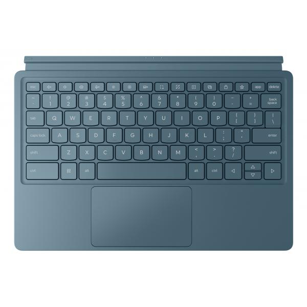 Lenovo ZG38C07010 tastiera per dispositivo mobile Pin Pogo Colore foglia di tè (Lenovo Keyboard Pack - Keyboard and folio case [stand cover] - with trackpad - POGO pin - tidal teal - for Yoga Tab Plus ZAEG, ZAF9)Lenovo0198156474698ZG38C07010