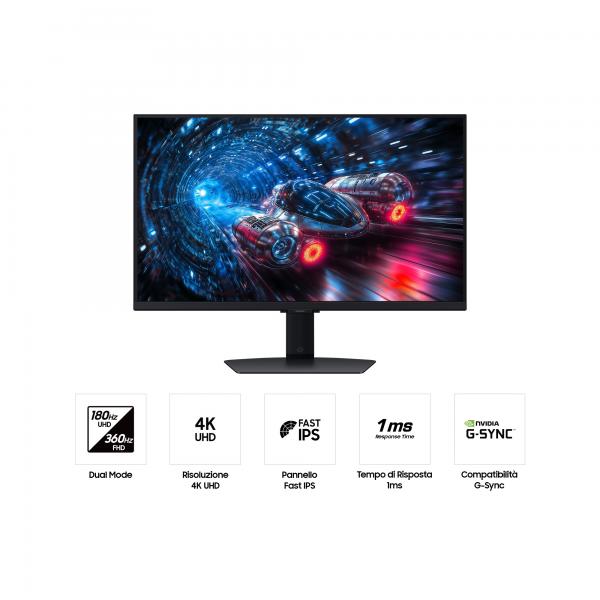 Samsung Monitor Gaming Odyssey G7 - G70F da 27 UHD Flat (Samsung G70F computerskrm 68,6 cm [27)SamsungLS27FG702EUXEN