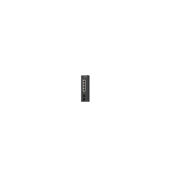 D-Link DIS-210G-06P switch di rete Gestito L2/L3 Gigabit Ethernet [10/100/1000] Supporto Power over Ethernet [PoE] DIN rail Nero (6-PORT GIGABIT INDUSTRIAL POE+ - SMART MANAGED SWITCH WITH 2 X SF)D-link0790069478420DIS-210G-06P