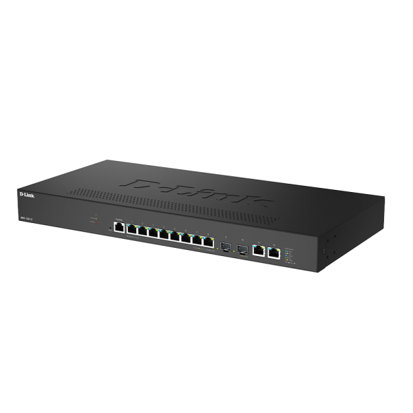 D-Link DMS-1250-12/B switch di rete Gestito L2+ 10G Ethernet [100/1000/10000] Nero (D-Link DMS-1250-12 - Switch - L2+ - smart - 8 x 2.5GBase-T + 2 x 10 Gigabit Ethernet + 2 x 10 Gigabit SFP+ - desktop - for P/N: DEM-310GT, DEM-311GT, DEM-314GT, DEM-4...