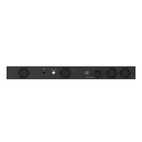 D-Link DMS-1250-28P/B switch di rete Gestito L2+ 2.5G Ethernet [100/1000/2500] Supporto Power over Ethernet [PoE] Nero (D-Link DMS-1250-28P - Switch - L2+ - smart - 24 x 10/100/1000/2.5G [PoE++] + 4 x 10 Gigabit SFP+ - desktop - PoE++ [475 W] - for P...