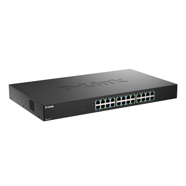 D-Link DMS-1024/B switch di rete Non gestito 2.5G Ethernet [100/1000/2500] Nero (24-PORT 2.5G MULTI-GIGABIT - UNMANAGED SWITCH)D-link0790069478000DMS-1024/B