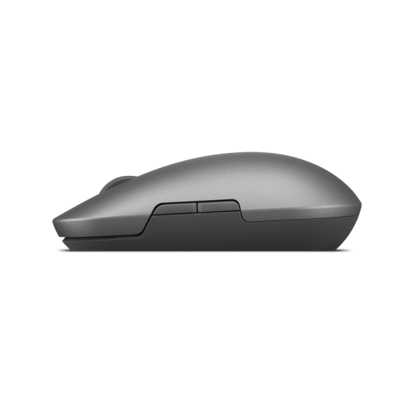 Lenovo Pro Plus 6050 mouse Ufficio Ambidestro RF senza fili + Bluetooth Ottico 2400 DPI (Lenovo Pro Plus 6050 - Mouse - multi-modalit - ottica - 6 pulsanti - senza fili - Bluetooth 5.3, 2.4 GHz - ricevitore wireless USB - grigio lunare - confezione b...
